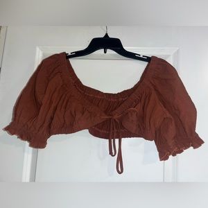 brown top